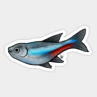 Fish - Tetras - Neon Tetra Sticker